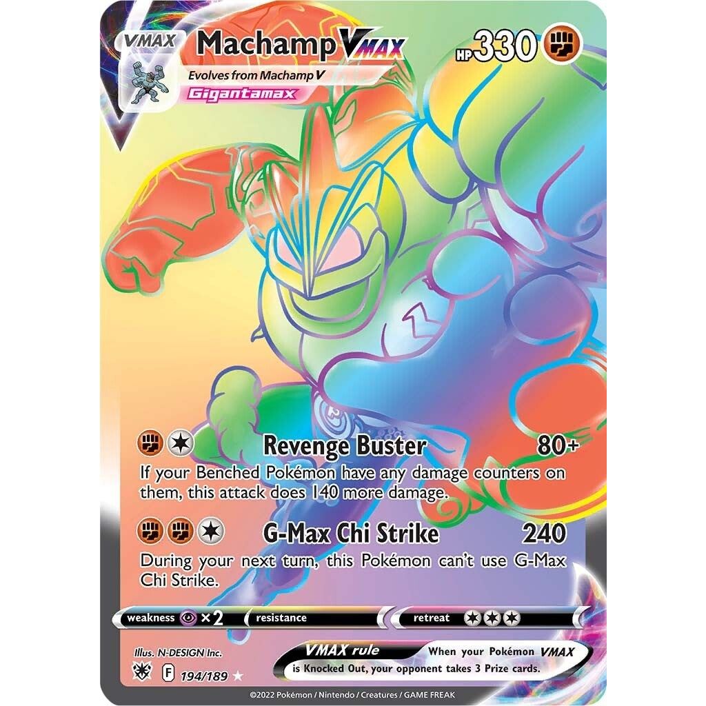 Machamp VMAX (Secret) (194/189) (SWSH10)