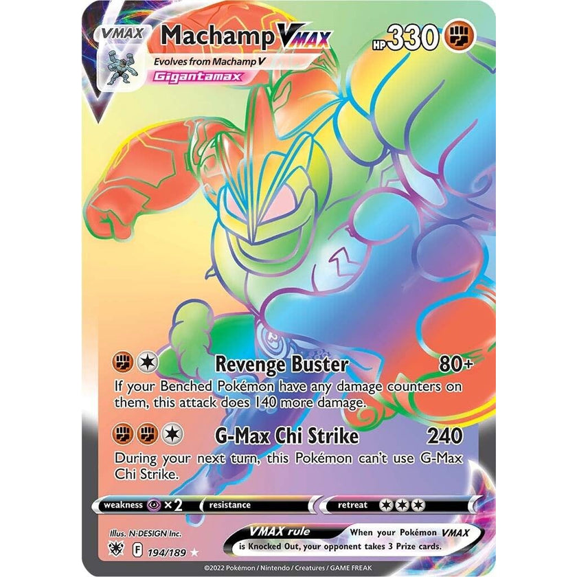 Machamp VMAX (Secret) (194/189) (SWSH10)