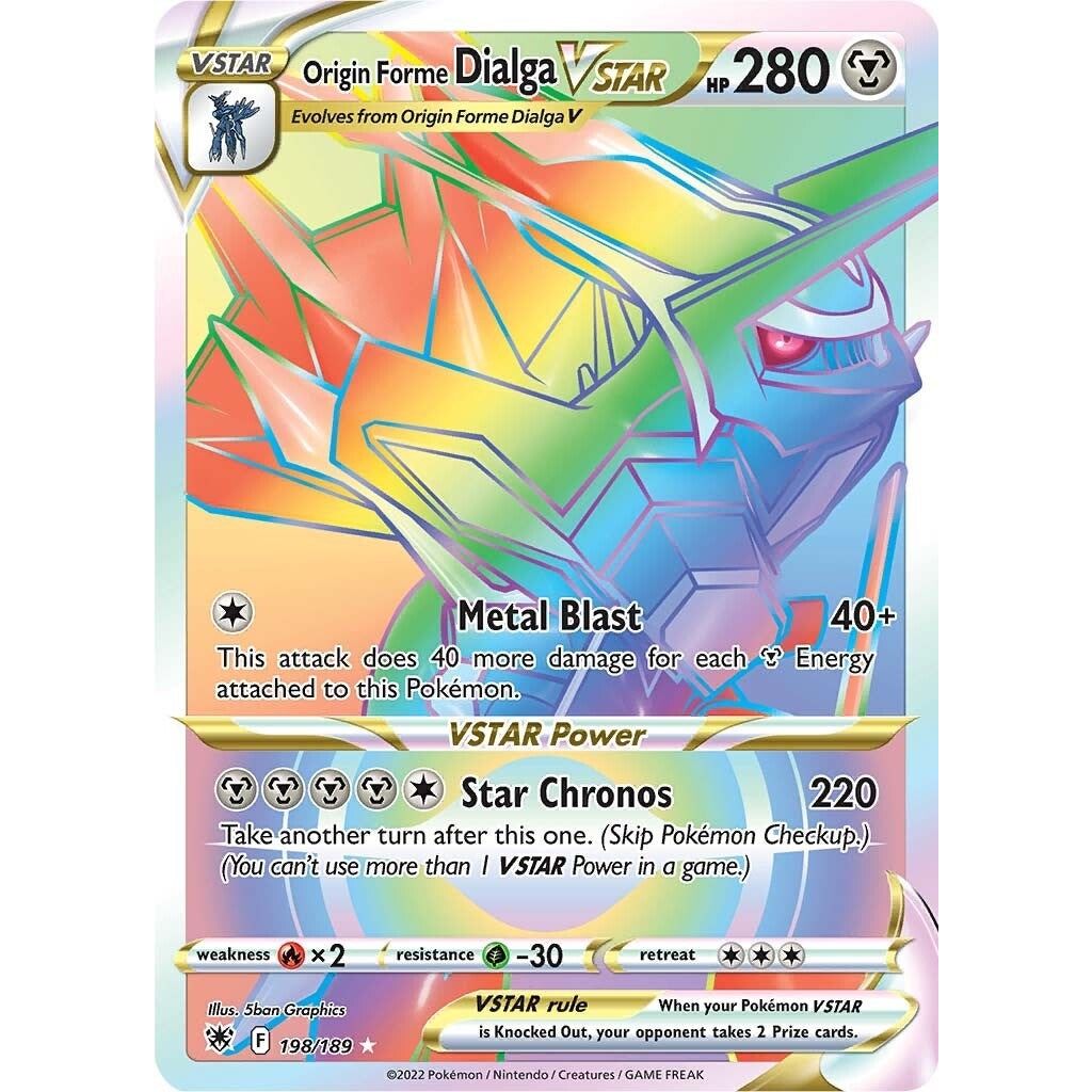 Origin Forme Dialga VSTAR - 198/189 (Secret) (198/189) (SWSH10)
