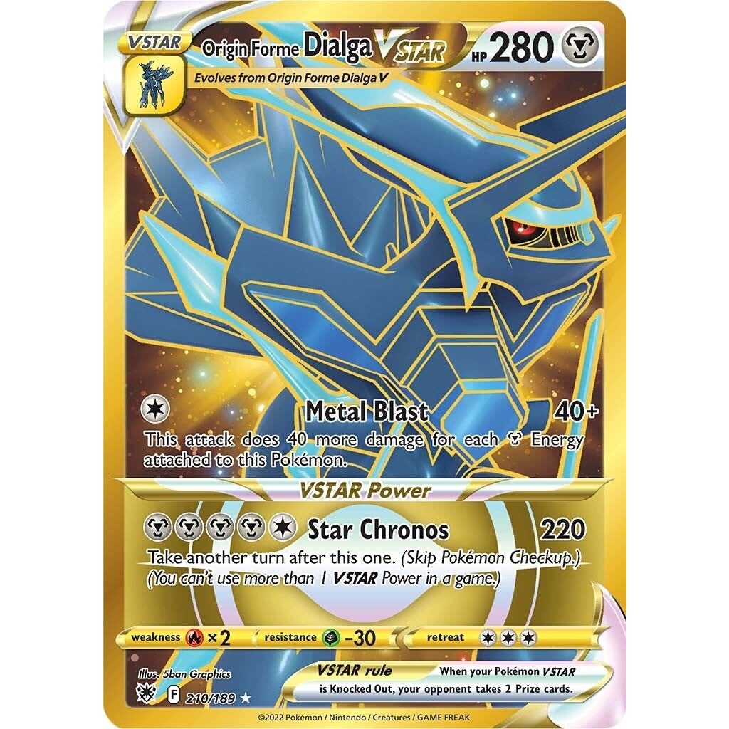 Origin Forme Dialga VSTAR - 210/189 (Secret) (210/189) (SWSH10)