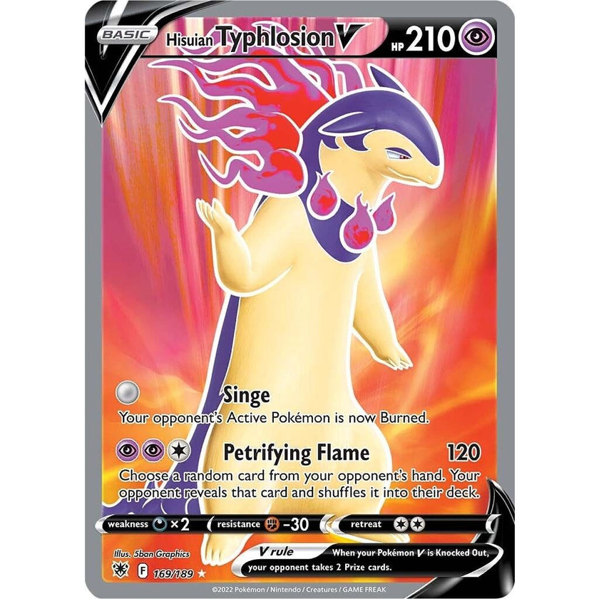 Hisuian Typhlosion V (Full Art) (169/189) (SWSH10)