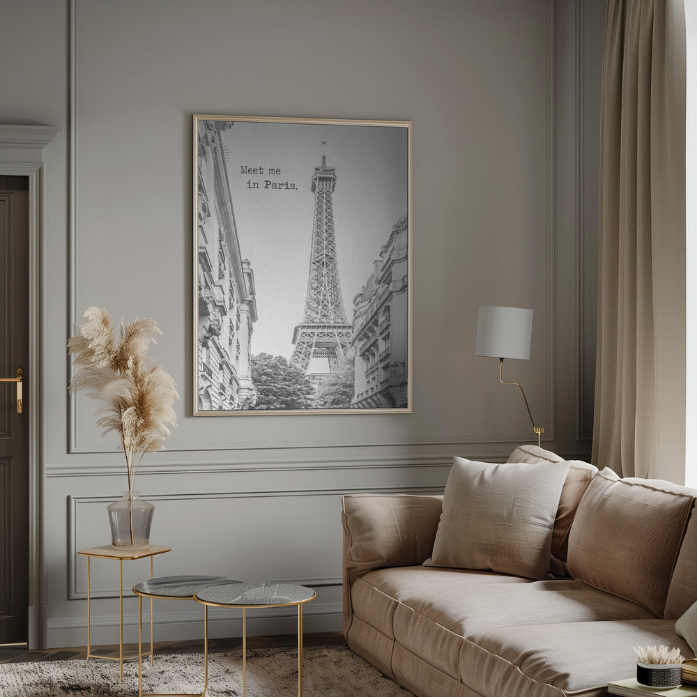Wall art : Rendez-vous à Paris