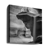 Art mural MONOCHROME ANTELOPE CANYON Sable coulé