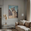 wall art Cat Lone Ranger