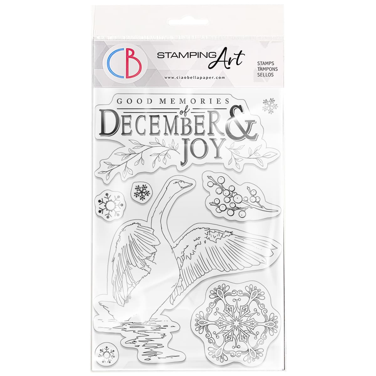 Ciao Bella Clear Stamp Set 4