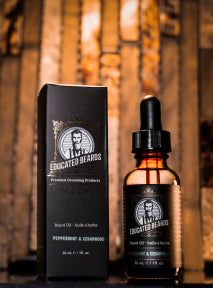 Educated Beards - Beard Oil Peppermint Cedarwood (30ml)