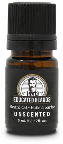 Educated Beards - Beard Oil Unscented (5ml)