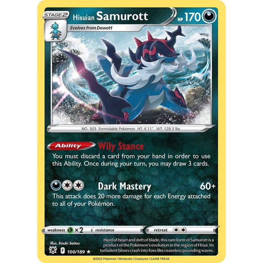Hisuian Samurott (100/189) (PR)
