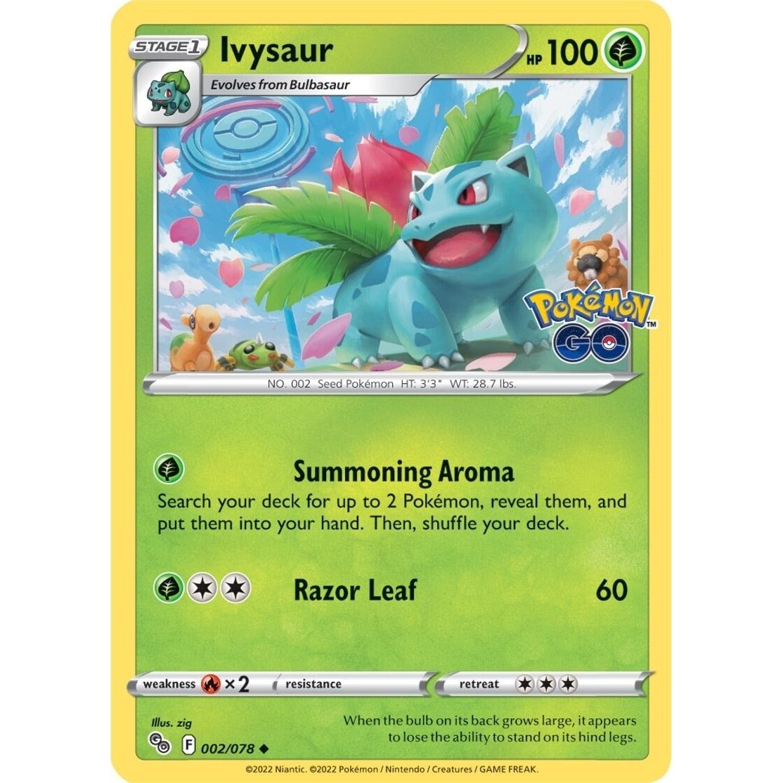 Ivysaur (002/078) (PGO)