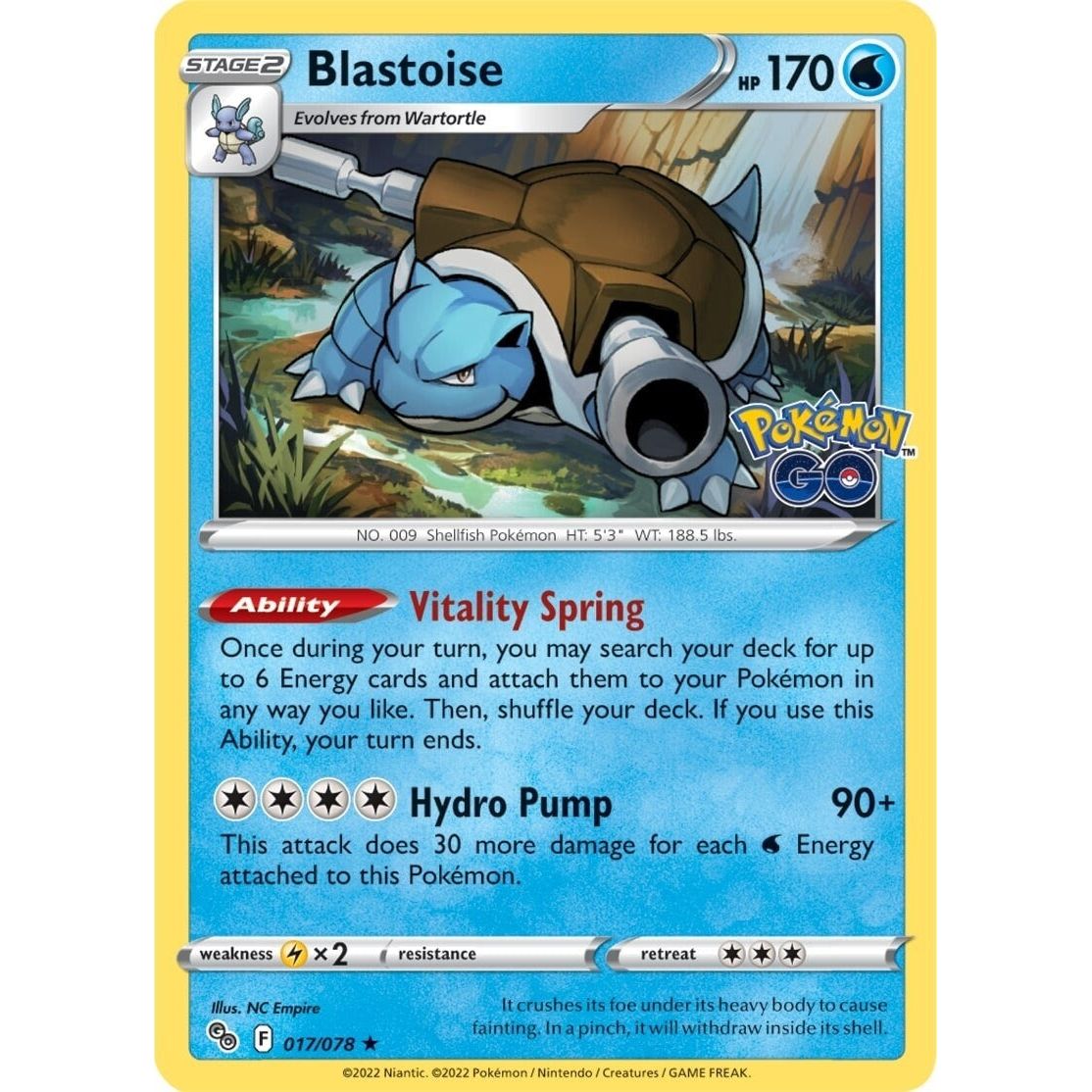 Blastoise (017/078) (PGO)