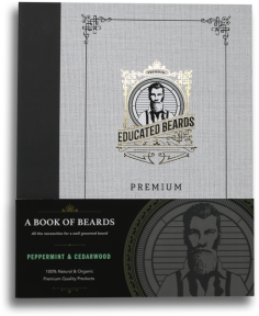 Educated Beards - Book of Beards - Pepp & Cedar (1kit)