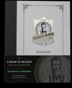 Educated Beards - Book of Beards - Pepp & Cedar (1kit)