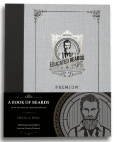Educated Beards - Book of Beards - Smoke & Moss (1kit)
