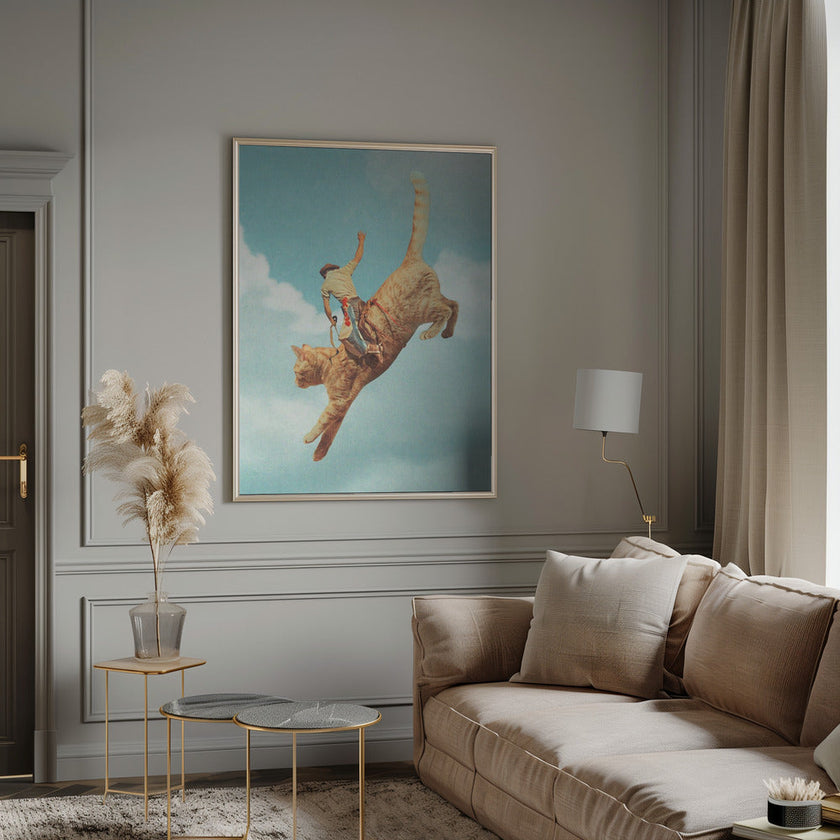 Wall Art Meehaw  Rodio Cat