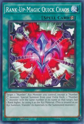 Rank-Up-Magic Quick Chaos (LED9-EN015) - Legendary Duelists: Duels From the Deep 1st Edition