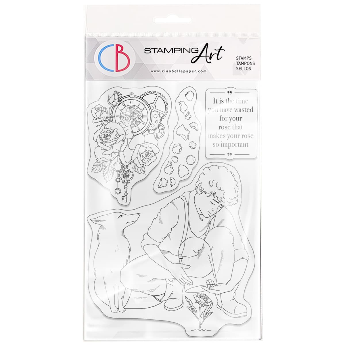 Ciao Bella Clear Stamp Set 4