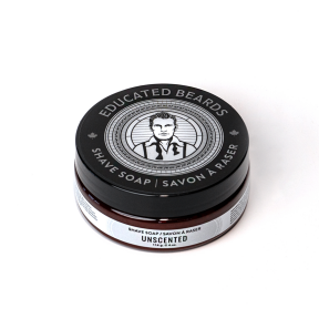 Educated Beards - Unscented Shave Soap (114g)