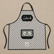 Palestinian Keffiyeh Cooking Apron – Olive Oil & Za’atar Heritage Kitchen Apron with Pocket