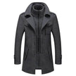 Cold-resistant Plus Cotton Woolen Men's Jacket