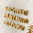 Simple Letter Necklace | Gold Plated