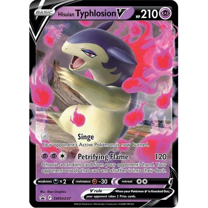 Hisuian Typhlosion V - SWSH237 (SWSH237) (SWSD)