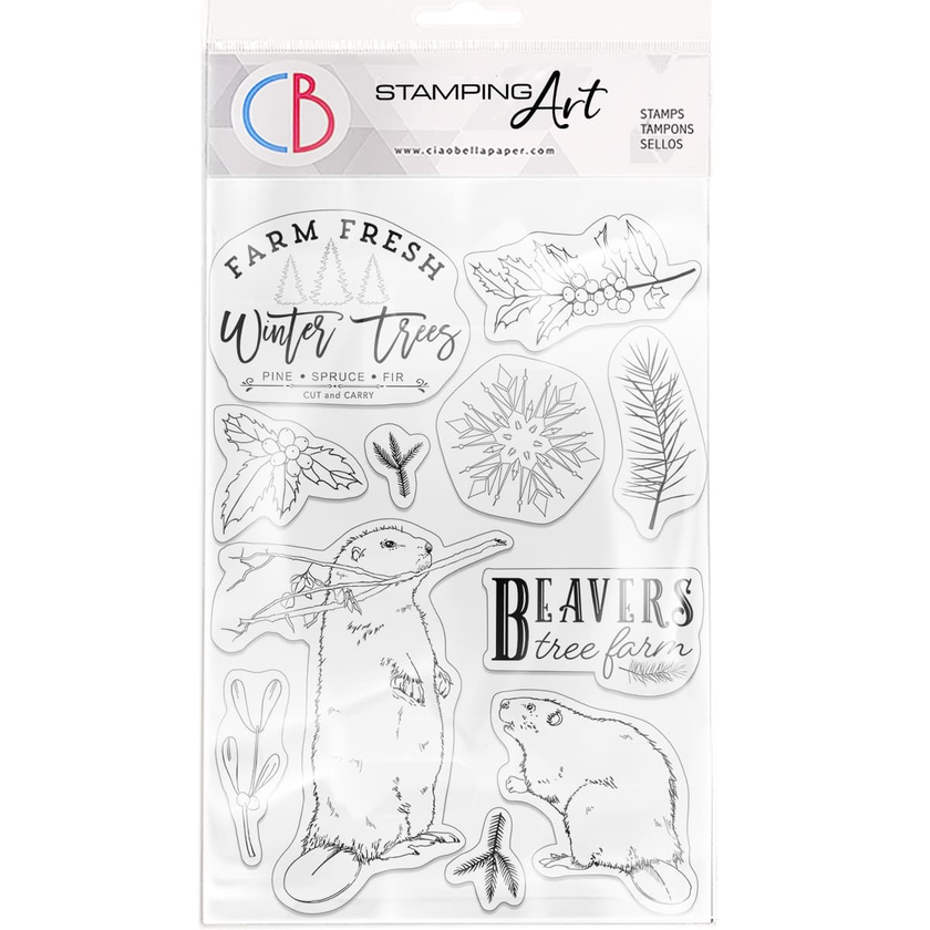 Ciao Bella Clear Stamp Set 6