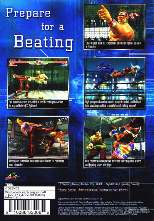 Virtua Fighter 4 (usagé)