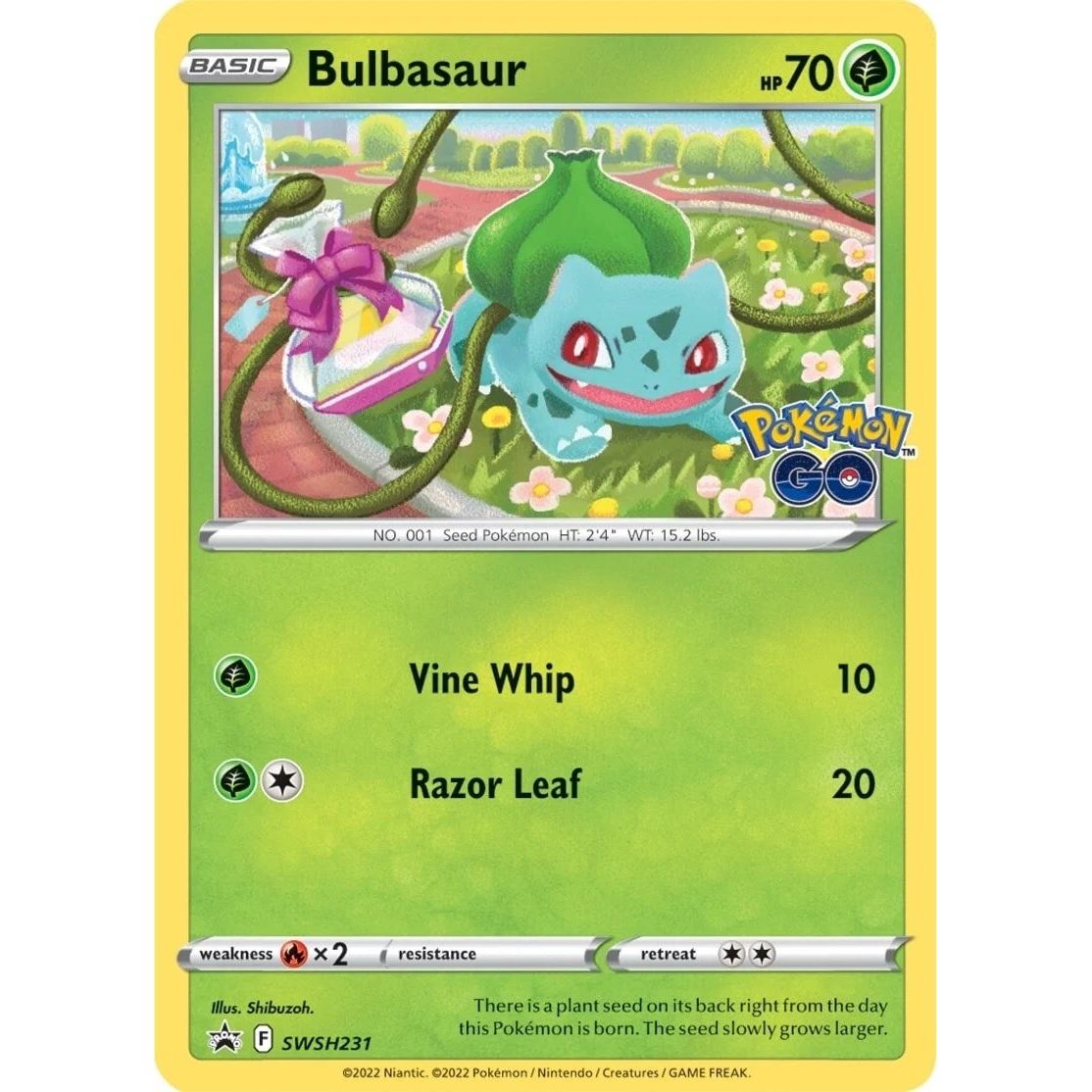 Bulbasaur - SWSH231 (SWSH231) (SWSD)