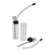 Glass pipe made of metal aluminum hookah
