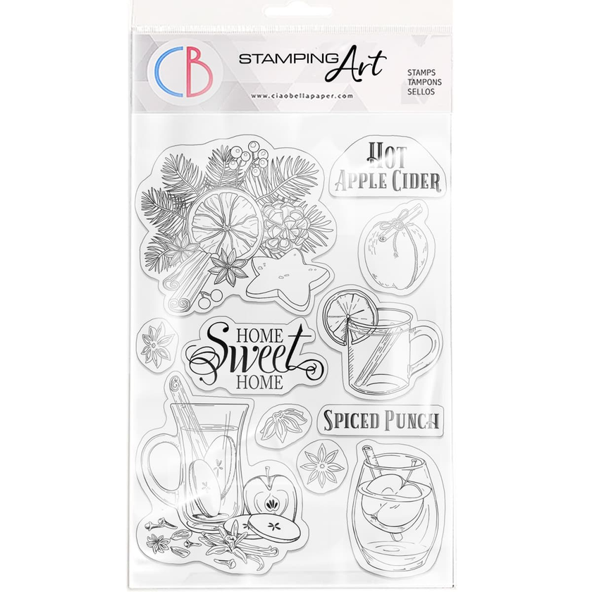 Ciao Bella Clear Stamp Set 6