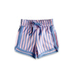 Kids' Bamboo Track Shorts | Parlour Stripe