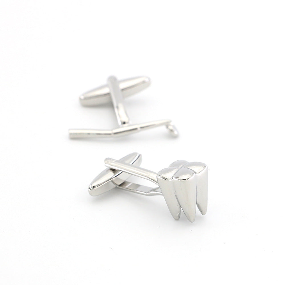 Men's Dentist Cufflinks – Dental Mirror Novelty Copper French Cufflinks | Canada & USA