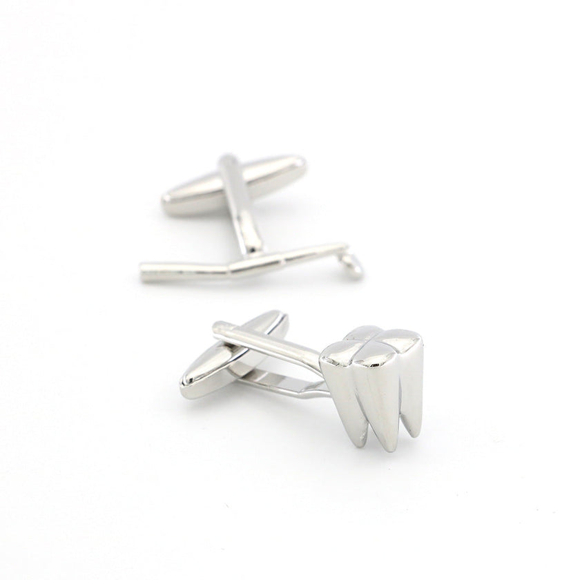 Men's Dentist Cufflinks – Dental Mirror Novelty Copper French Cufflinks | Canada & USA