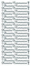 Peel Off Stickers - Première Communion
