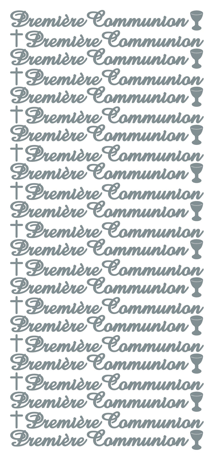 Peel Off Stickers - Première Communion
