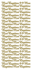 Peel Off Stickers - Mon Baptême