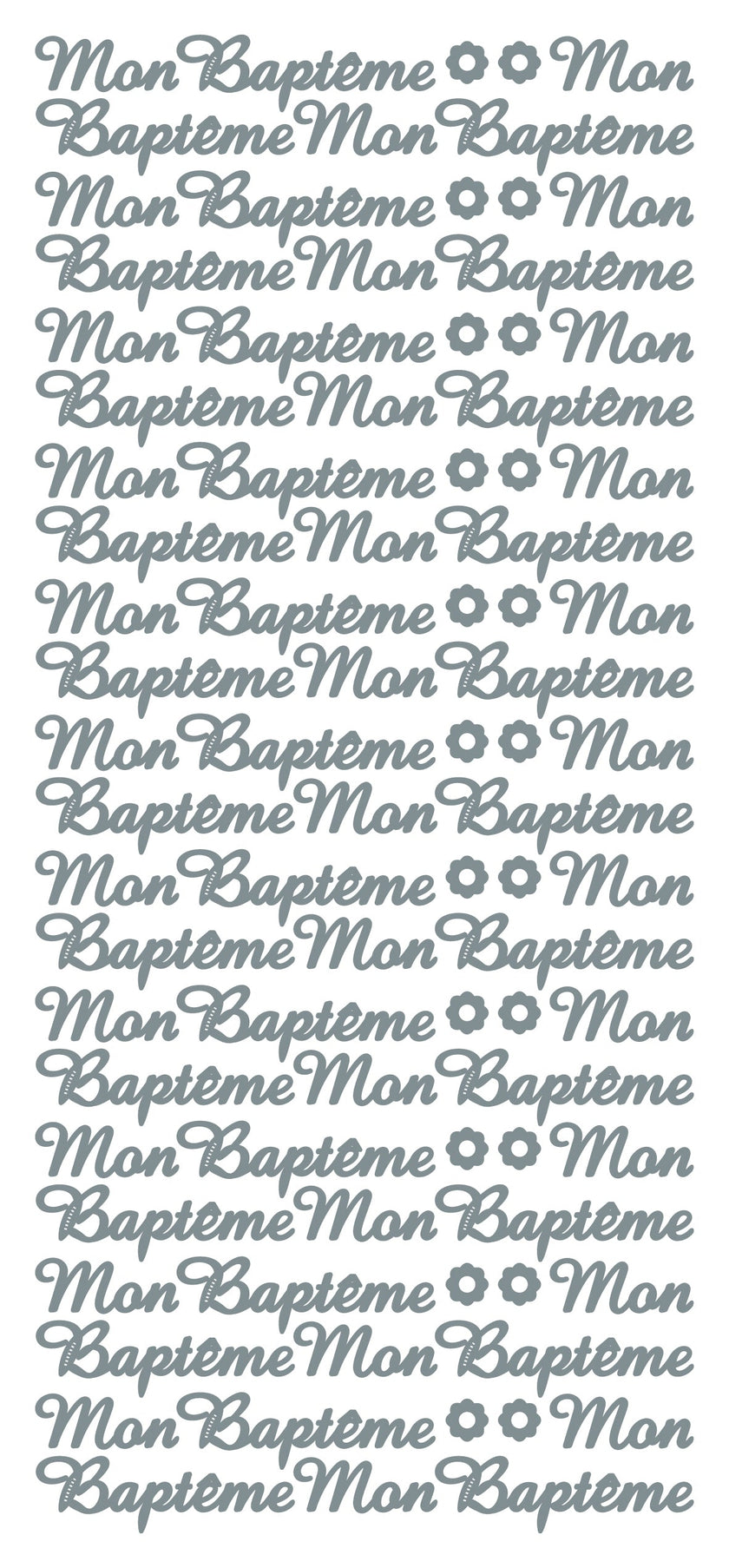 Peel Off Stickers - Mon Baptême