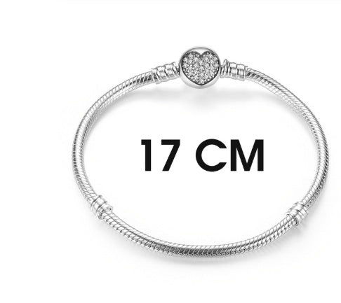 S925 Silver Fashion Bracelet – Smooth Cufflinks Basic Chain Bracelet (11 Styles)