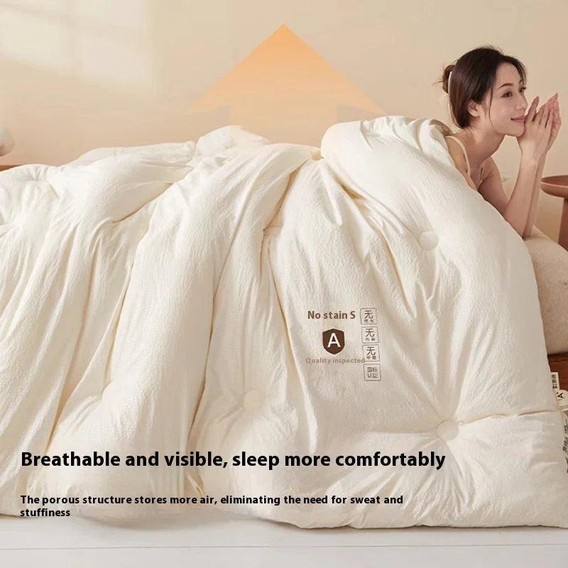 Comfortable Soybean Cellucotton Single Double Duvet Airable Cover Lunch Break Spring Summer Thin Quilt Duvet Insert