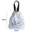 Women Drawstring Tote Lunch Bag