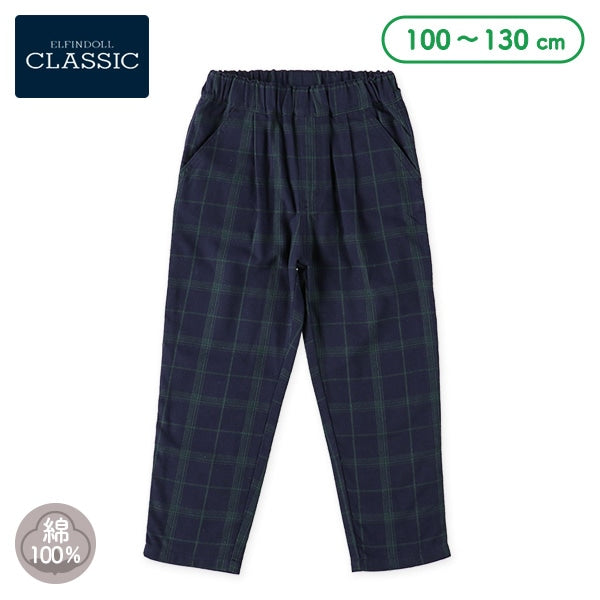 西松屋 ELFINDOLL CLASSIC フランネルチェックワイドパンツ正規品