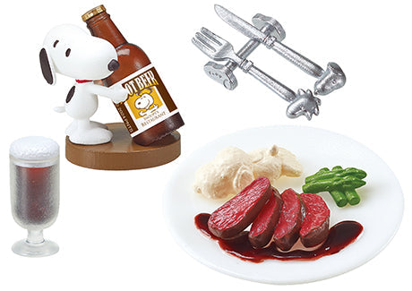 Snoopy Restaurant (1 Random Box) (Re-ment Blind Box)