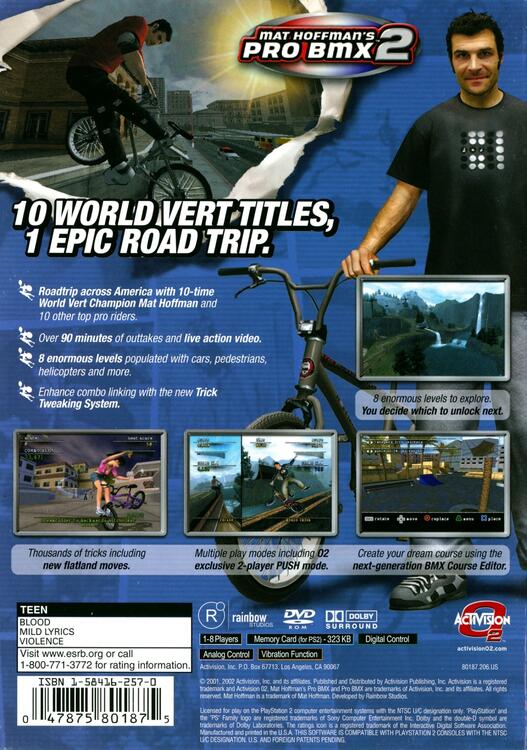 Mat Hoffman's Pro BMX 2 (usagé)
