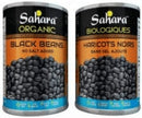 Sahara - Organic Black Beans No Salt Added (540ml)