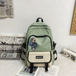 Mars Society Nylon Backpack – College & High School Students | Large Capacity, Astronaut Badge