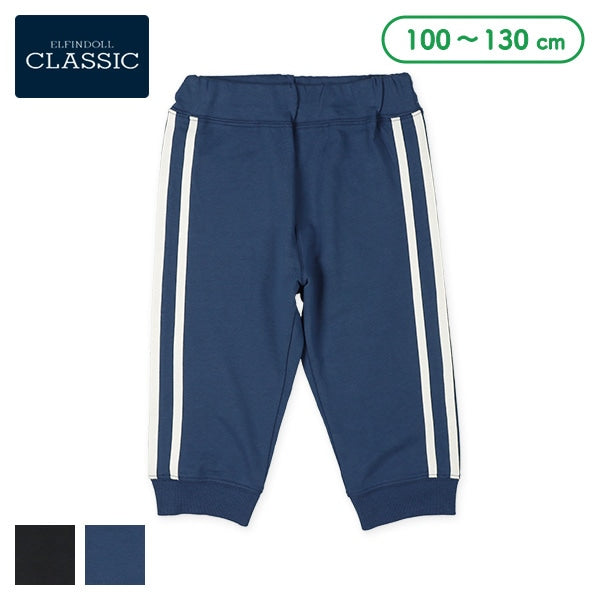 西松屋 ELFINDOLL CLASSIC 7分丈ミニ裏毛サイドラインパンツ正規品