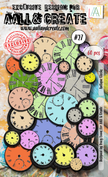 AALL and Create  Ephemera Die-Cuts - 27 - Antique Clocks