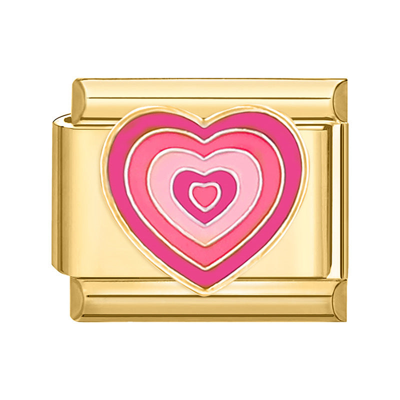 Gold Enamel DIY Pendant Charm – Bracelet Necklace Anklet Accessory