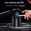 Smokeless Ashtray Air Purifier – Aluminum Alloy Rechargeable Design for Car, Home & Office