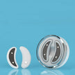 EMS Eye Massager Relief Eye Facial Relaxation Tool Electric Red Light Eye Heating Pad Black Eye Bag Removal Anti-Wrinkle